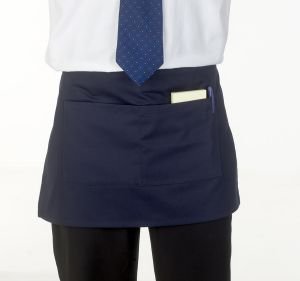 Absolute Unisex Bar / Waiters Apron - Black - One Size