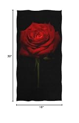 Naanle Magic Lifelike Red Rose Painted Saint