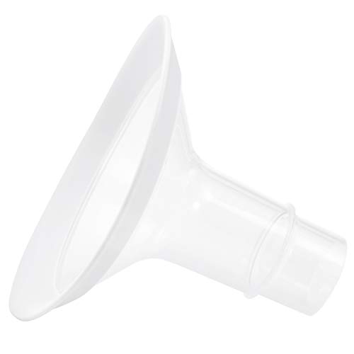 medela personalfit flex breast shields, paquete de 2 bridas grandes para extractor de leche de 27 mm, fabricadas sin bpa, con forma alrededor de usted para un bombeo cómodo y eficiente