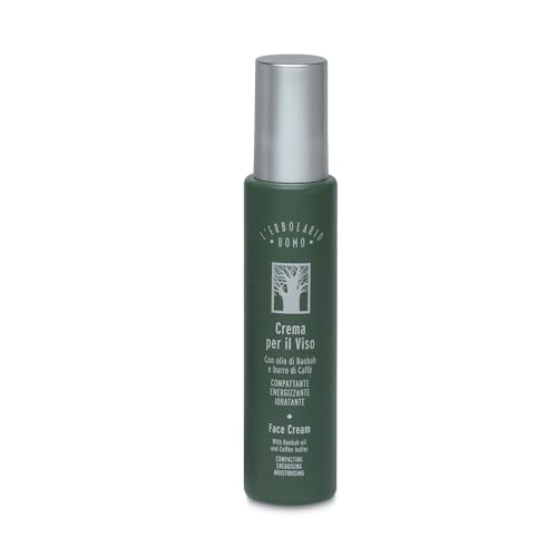 L'Erbolario Uomo Face Cream – Energizing and Firming Face Moisturizer for Men w…