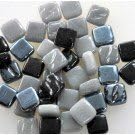 Glass Mosaic Ottoman Treasure Tiles Black Mix 50 gram pack (Approx. 100 pieces)