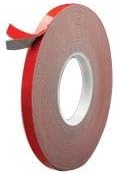 RBL ProductsInc. Ultra-Bond Double-Sided/Acrylic Foam Automotive Attachment Tape - Gray, 1/4” x 20 Yd.