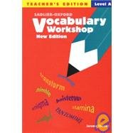 Vocabulary Workshop: Level A - Teacher's Edition - //coolthings.us