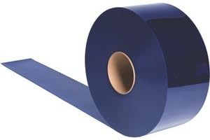 8" Custom Length Blue Model 73585 Welding Strip Curtain