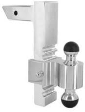 3417 Rapid Hitch, 10 in Adjustable Drop w/ 2 in x 2-5/16 in Greaseless AlumiBall 6K/8K GTWR by Andersen Manufacturing