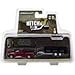 2017 Dodge Ram 2500 Pickup Truck Red and Black Double Axle Dump Trailer Hitch & Tow Series 14 1/64 Diecast Models by Greenlight 32140 D