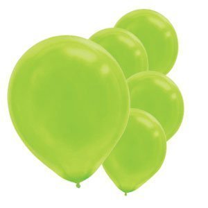 Kiwi Lime Green Latex Balloons - 12in. - 15/Pack - //coolthings.us