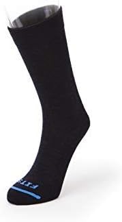 FITS Business โ Crew Socks, Solid Navy, L