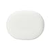 DMI Molded Foam Ring Donut Seat Cushion Pillow, 18 x 15 x 3 inches, White