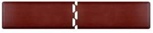 WellnessMats Anti-Fatigue 9.5 Feet by 2 Feet Puzzle Set Kitchen Mat, Burgundy