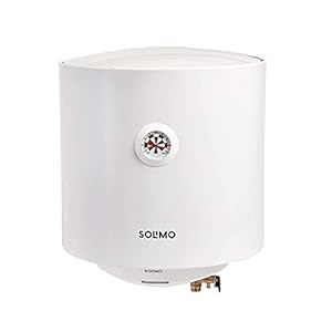 Amazon Brand – Solimo Storage Water Heater, 2000W, White, 15L