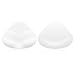 KissBobo Women's Bra Inserts Silicone Breast Enhancer Shaper Push up Bra Pads(Triangle,Clear )