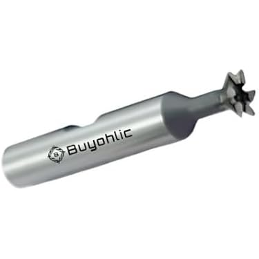 HSS 16mm X 45 Degree Dovetail Cutter – 5-Flute Milling End Mill – High Speed Steel