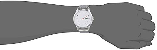 Lacoste Reloj Analógico para Hombre de Cuarzo con Correa en Acero Inoxidable - Imagen 4
