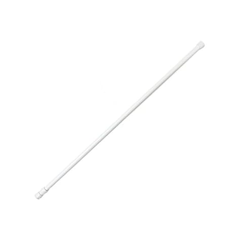 Gardinenstange - SODIAL(R)Teleskop Duschstange Duschvorhangstange Teleskopstange Stange Dusche Weiss 30-50Cm