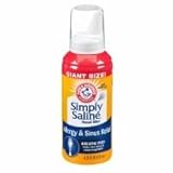Simply Saline Nasal Mist Extra Strength For Day & Night 4.25 oz (pack of 2)