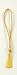 Tassel Depot 100 Floss Bookmark Tassels - Roman Gold
