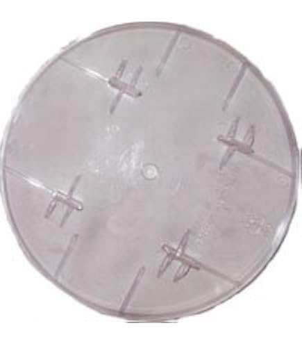 Plastic Meter Blank Replacement – Compatible With Milbank 6002, Transparent Black Electric Meter Cover Plate (2-Pack)