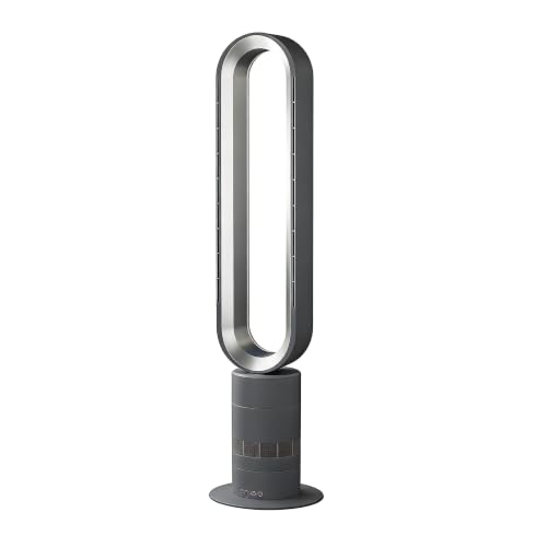 Xcity H601 Bladeless Tower Fan, 10 Cooling Speeds, Remote Control, Ultra-Quiet Brushless