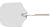Pizza Supply 14 Inch X 16 Inch Aluminum Pizza Peel with Wood Handle