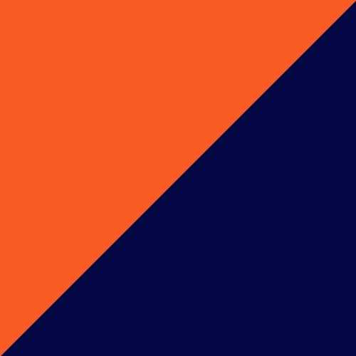 Orange & Navy