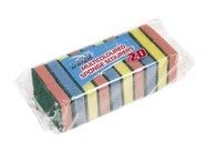 Pack of 20 Sponge Scourer Washing Up Sponges - Image 5