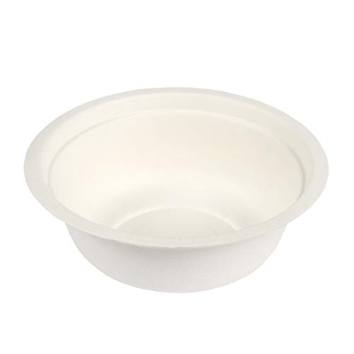 Stalkmarket 100% Compostable Sugar Cane Fiber Soup Bowl, 12 Oz, 500Count case