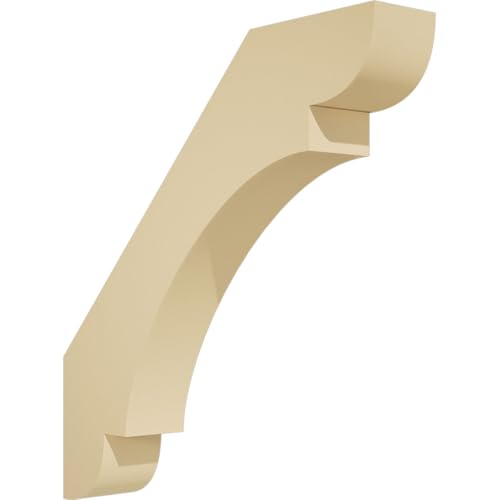 5 1/2"W x 34"D x 34"H Olympic Signature Urethane Knee Brace, Primed Tan