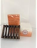 Glutathione original Soap 2 pack + Bamboo soap dish