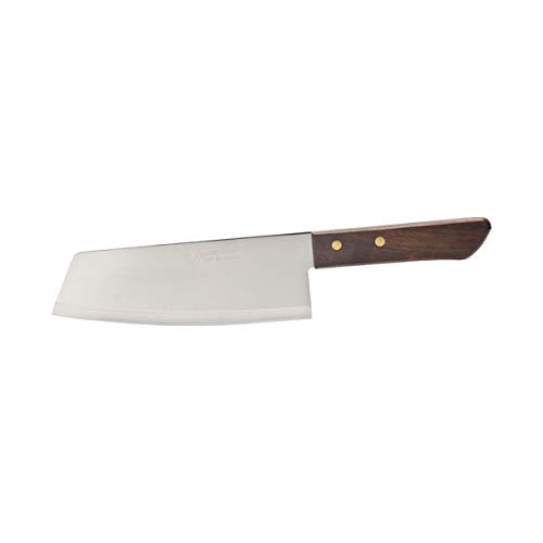 Pamai Pai® Kochmesser mit Holzgriff 18cm Klinge Stahl Messer Küchenmesser Kochmesser Nr. 21