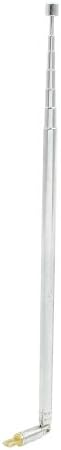 uxcell Rotating 7 Sections TV Telescopic Antenna Aerial 102cm Long for Car