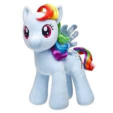 Build a Bear Workshop, 16 in. Rainbow Dash My Little Pony Stuffed Animal