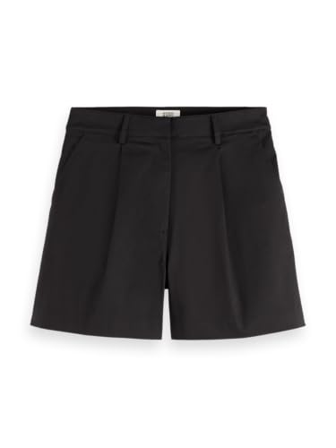 Scotch & Soda Damen Core Abott Chino Shorts, Schwarz, 25W EU