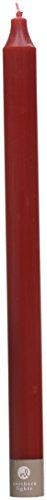 Northern Lights Candles Nlc Premium Tapers 12Pc Crimson 12 Inch