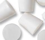 WIDGETCO #3 White Silicone Rubber Stoppers