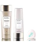 Goldwell Kerasilk Reconstruct Shampoo & Conditioner DUO Set (with Sleek Compact Mirror) (8.4 oz & 6.7 oz Kit)
