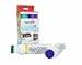 Glass Chalk the Original Patented Indoor/Outdoor Temporary Paint Marker for Auto Windows and Surfaces, Green and Purple, 2 Piece