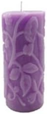 Lavender Carve Scented Aromatherapy Candle by Mellow Luxury Candles โ Perfect for Relaxing, Stress Relief, Sleep, Peaceful, Meditation, Romantic, Spa and Massage - All Natural Soy Wax Handmade