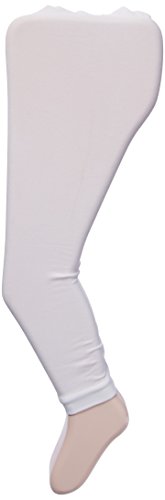 White Footless Tights - Child S/M