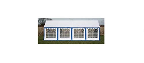 Partyzelt 4 × 8 m Gartenbauten Pavillons und Partyzelte Blau – Bild 4
