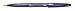 Pentel Fude Touch Sign Pen, Violet, Felt Pen Like Brush Stroke (SES15C-V)