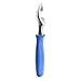 Ice Cream Scoop - Heavy-Duty Stainless Steel, Ergonomic Non-Slip Handle, Dishwasher Safe, Perfect for Gelato, Sorbet & Frozen Desserts - Blue