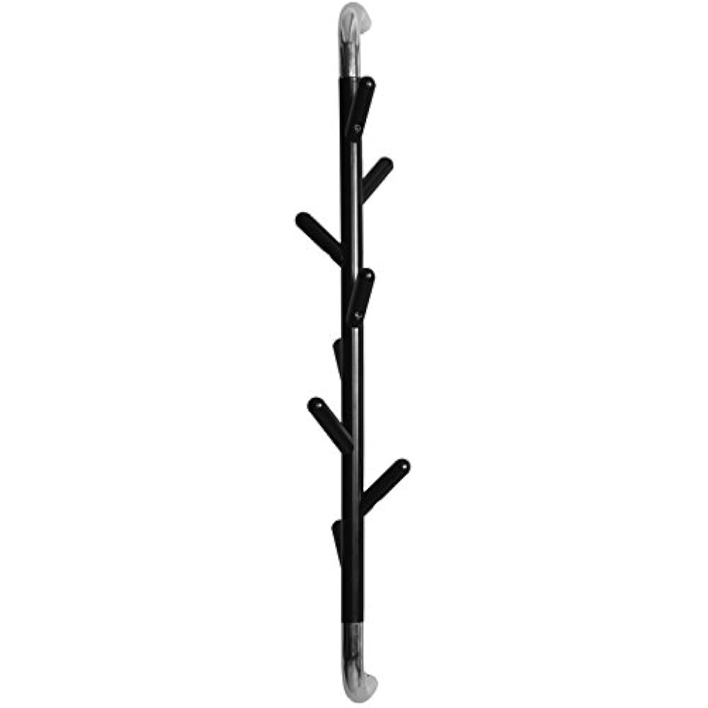 Headbourne 8005E Vertical Rotating Hat Coat Rack Wall Mounted Steel