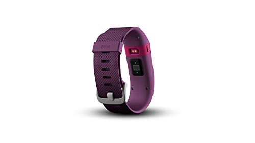 Fitbit Charge HR Wireless Activity Wristband Android iOS - Plum / Small FB405PMS
