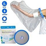 Reuseable Adult Arm Cast Cover with Waterproof Seal Protection for Shower,Bathing or Swimming,Keep Casts & Bandages Dry,Made of Medical Grade Environment Friendly Materials(Long Arm)