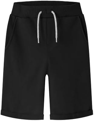 Nkmvermo Long SWE Shorts Unb F Noos Garçon - Noir - 116 cm