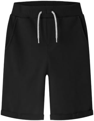 Nkmvermo Long Swe Shorts UNB F Noos Pantalones Cortos, Niños, Black, 116