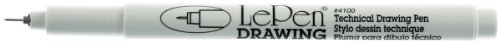 Le Pen Technical Drawing Pen Open Stock-0.03mm Black