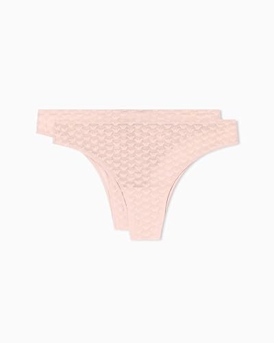 Emporio Armani Medias para Mujer, Rosa, XL