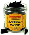 Sandalwood - 100 Wildberry Incense Cones